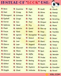 Look Synonym 100 Synonyms For Look In English 7esl