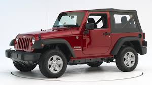 In a jeep, it's somewhat charming. 2014 Jeep Wrangler