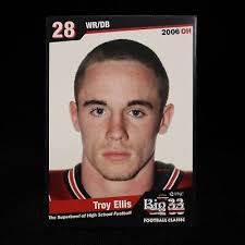 2006 Troy Ellis Big 33 Ohio "RED" High School Football #OH28