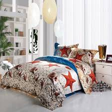 Maybe you would like to learn more about one of these? Royal Blue Brown And White Ocean Life Starfish And Sea Shell Print Coastal Living Full Size Kids Bedding Sets Enjoybedding Com