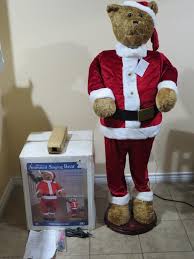 See more ideas about dancing santa, christmas cards, xmas cards. Life Size Dancing Santa Bear Gemmy Wiki Fandom