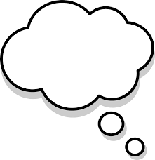 Thinking 153993 Png 1 857 1 920 Pixels Thought Bubbles Bubble Tattoo Thought Balloons
