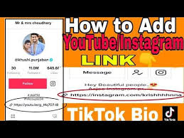 Bio For Tik Tok How To Add Youtube Instagram Link Url In Your Tiktok Bio Youtube In 2020 Youtube Bio Ads