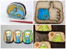 Pewarna makanan dicampurkan untuk memberi warna pada makanan, meningkatkan daya tarik visual pangan, merangsang indera penglihatan, menyeragamkan dan menstabilkan warna. Wah Lucunya Chef Dari Jepang Buat Sushi Seperti Lukisan