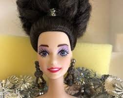 Silver Starlight Porcelain Barbie Doll