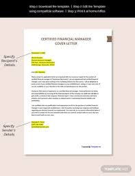 The administrative assistant cover letter is ideal for applicants who have no work experience in the past and are applying for their first jobs. Certified Financial Manager Cover Letter Template Free Pdf Google Docs Word Apple Pages Template Net Cover Letter Template Free Cover Letter Template Cover Letter