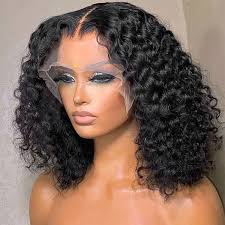 Deep Wave Bob Wigs Cheap Human Hair Wigs With Baby Hair -West Kiss Hair