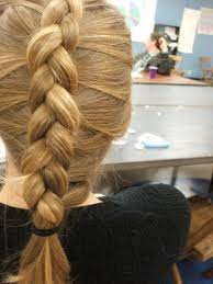 This inside out, reverse, or dutch fishtail is a very cute bohemian looking braid which is similar to a french fishtail braid, but different ~ as the braid is laying on top of the hair instead of underneath. Inside Out Braid Braided Hairstyles Hair Styles French Braid Hairstyles