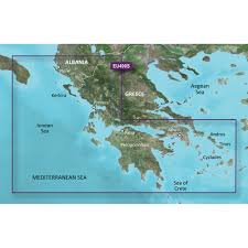 Veu490s Greece West Coast And Athens Bluechart G3