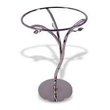 The design is contemporary, and the translucent top shows a chic stylish coffee table featuring an ornate base of black coated wrought iron. Wrought Iron Table Bases And Iron Table Legs