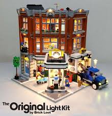 Led Lighting Kit For Lego Corner Garage 10264 Led Light Kits Led Lights Lego
