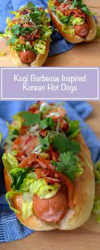 Bonfire Night Kogi Barbecue Inspired Korean Hot Dogs Rachel Phipps Recipe Hot Dog Recipes Food For Thought Hot Dogs