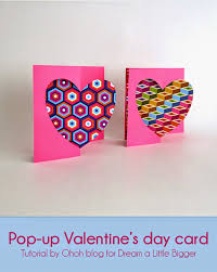 They're so quick and easy to make that you can put together a whole bunch in one go, making your hearts part of different designs. Pop Up Valentine S Day Card Ohoh Deco