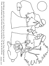 Obtain copies of the activity sheet for the children in the class. Abram Leaves Home