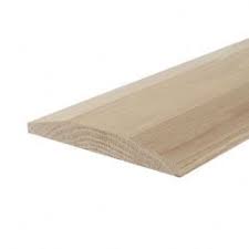 Solid Oak Ramp Section Curved Door Threshold With Rebate Priced To Clear Solid Oak Doors Oak Doors Door Thresholds