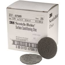 Scotch Brite Velcro Surface Conditioning Discs 2 In Fine 25