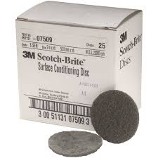 scotch brite velcro surface conditioning discs 2 in fine 25