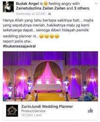 Dh boleh tutup hari ni kan. Zurin Jundi Wedding Planner