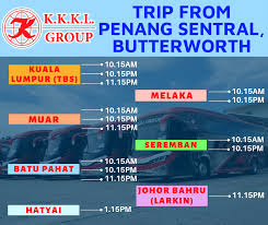At melaka sentral, travelers come in. Kkkl Express Malaysia Are You Planning A Trip From Penang Sentral Butterworth This Weekend We Have A Trip From Penang Sentral Butterworth To Kuala Lumpur Tbs Melaka Seremban Muar Batu