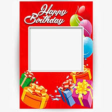 Check spelling or type a new query. Amazon Com Happy Birthday Selfie Frame Photo Booth And Picture Frame Props For Birthday Party 2 W X 3 H Red Toys Games