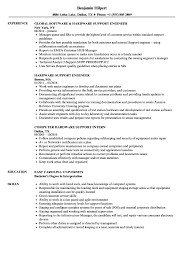 hardware support resume samples