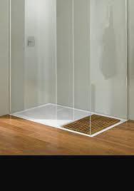 Studio Walk In Shower Tray With Wooden Insert 60k Shower Tray Wet Room Shower Screens Wet Room Shower