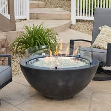So it will take a little longer to make but by the looks of it is totally. Cove 42 Inch Round Gas Fire Pit Bowl With Crystal Fire Burner Marx Fireplaces Lighting
