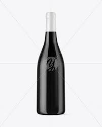 Ceramic Wine Bottle Mockup In Bottle Mockups On Yellow Images Object Mockups