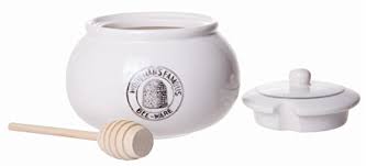 Get it as soon as sat, jun 26. Classic Ceramic Stoneware Lidded Honey Jar With Wooden Dipper White 5 Inch Buy Online In Andorra At Andorra Desertcart Com Productid 78912835