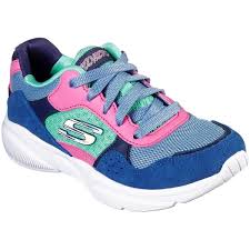 Skechers Meridian Charted Gril Dad Sneaker Blue Multi