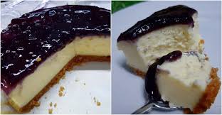 Tetapi kalau sudah dikerjakan ternyata cara membuat. Mudah Rupanya Nak Buat Blueberry Cheese Cake Ni Sedap Macam Kat Kedai Kek Ilhamresipi