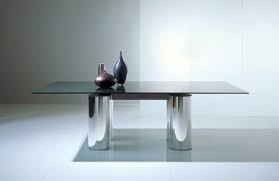 The fab glass and mirror round 0.5 in. 55 Glass Top Dining Tables With Original Bases Digsdigs