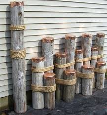 Cool Diy Decor Ideas And Crafts With Rope My Desired Home Rope Decor Nautical Outdoor Decor Nautical Decor