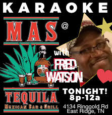 Karaoke night at Mas Tequila