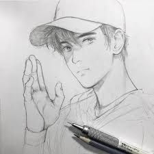 Gambar Mungkin Berisi Menggambar Art Sketches Anime Drawings Sketches Anime Sketch