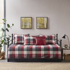 College covers auburn university futon cover. Madison Park Pioneer 6 Piece Reversible Daybed Cover Set