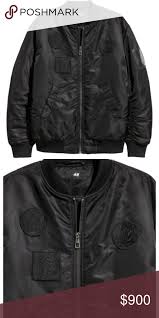 The Weeknd Bomber Jacket With Appliques The Weeknd X H M H M Jackets Coats Bomber Varsity Bomber Jacket Jackets H M Jackets