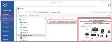 Je Me Forme Au Numerique Modifier Un Pdf Avec Microsoft Word Ou Libre Office