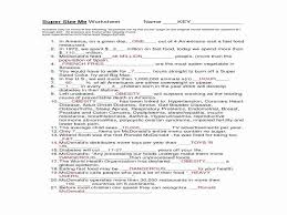 In between meals, spurlock drives across the country and interviews a host of health and nutrition experts. Super Size Me Video Worksheet Best Of Supersize Me Worksheet Answers Super Size Me Worksheets First Grade Sight Words