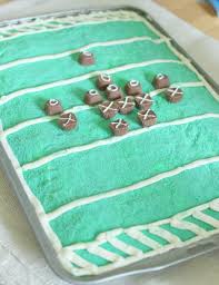 This cake is for a man obviously a collingwood football club fan who has received a promotion and will no longer be these yard line ones are super cute and will delight fans of all ages. Football Field Cake Mama Loves Food