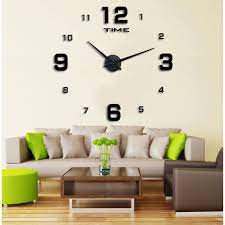 Maybe you would like to learn more about one of these? Taffware Jam Dinding Besar Diy Giant Wall Clock Quartz Creative Design 80 130cm Diy 102 Black Jakartanotebook Com