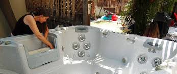 Keep it on until there is no more air escaping into the tab. How To Drain Clean Re Fill Your Hot Tub Blog The Sundance Spa Store