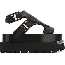 Mm6 Maison Margiela Chunky Flatform Sandals Flatform Sandals Black Flatform Sandals Chunky Black Sandals