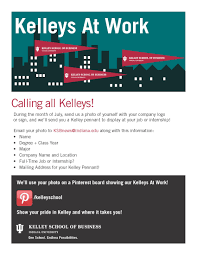 Send Us A Photo In Front Of Your Company Sign And We Ll Send You A Kelley Pennant To Show Off At Work Click The Image For Details School Business Alma Mater