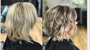 Style with a large round brush for a smooth surface with flicked tips. How To Do A Panel Lowlight To Break Up Blonde 2018 Youtube