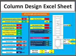 Header spans are typical for a window and a patio door. Column Design Rcc Column Size Calculation Rcc Column Design Excel Sheet Civiconcepts