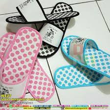  Sandal Hotel Motif Polka Dotie Souvenir Pernikahan Sandal Pernikahan Unik Produk