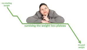 weight loss graph plateau gastric