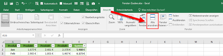 Wir geben tipps, wie sie felder automatisch ausfüllen lassen, kalender erstellen und mehr. Fenster Zauber In Excel Der Tabellenexperte