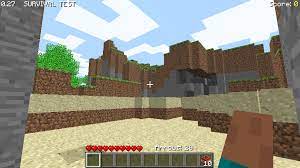 Survival test is quite different compared to what minecraft is today. Java Edition Classic 0 27 Survival Test Minecraft Wiki